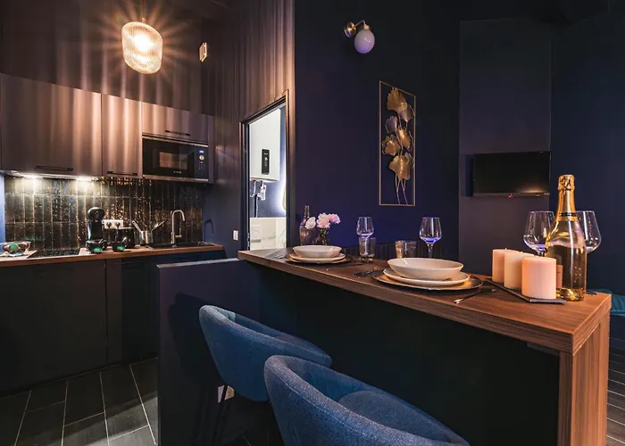 Balneo Des Sacres-reims-centre Lägenhet *