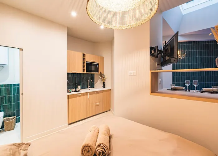 Apartment Balneo Des Sacres-reims-centre *